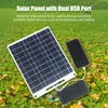 13W 5V solární panel s dvojitým USB portem 2PCS karabina Náhled obrázku produktu 3