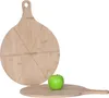 4 x Pizzaborden, bamboe, Ø 33 cm, serveerplank voor pizza, Productafbeelding-voorbeeld 7