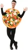 Pizza-Kostüm für Erwachsene Faschingskostüm bunt - Produktbild-Vorschau 1