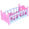 2-in-1 Puppenwiege mit Kissen und Decke Puppenzubehör Produktbild-Vorschau 6