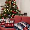 Kuscheldecke mit Kissenbezüge Renntieren Flauschdecke Warm Produktbild-Vorschau 4