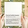 Feuerwehrmann Poster Definition Kunstdruck Wandbild Produktbild-Vorschau 3