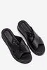 Verzierte Damen-Plattformsandalen aus  Schwarz Calorissa 39 Produktbild-Vorschau 8