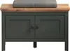A front view of a storage bench with a cushion on top. Anteprima dell’immagine prodotto