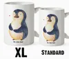 Mr. & Mrs. Panda Pott Pinguin Diät - Weiß - Geschenk, Produktbild-Vorschau 3