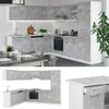 Eckküche Vicco R-Line Beton/Weiß 287 x 227 cm, AP Marmor, Produktbild-Vorschau 5