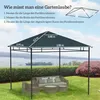 Ersatzdach für Gartenpavillon, Polyester, 2,98 x 2,95 m, Produktbild-Vorschau 5