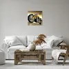 Bild auf Leinwand - Leinwandbild - Motorrad Chrom Rad - Produktbild-Vorschau 6