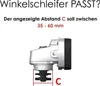 FANZWORK Absaughaube für Winkelschleifer inkl. 125 mm Produktbild-Vorschau 4
