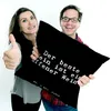Mr. & Mrs. Panda Kissen 40x40 Der beste Wein ist... - Produktbild-Vorschau 4