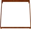 vidaXL Kosz na śmieci 100x100x26 cm Cortenstahl Podgląd zdjęcia produktu 4