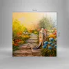 Bild auf Leinwand - Leinwandbild - Garten Blumen Sommer - Produktbild-Vorschau 3