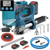 15000PSI Akku Fettpresse mit 2 Akkus, Mengenzähler Produktbild-Vorschau 1