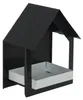 ESSCHERT Wandfutterhaus 19,4x12,3x23,2cm anthrazit/weiß Podgląd zdjęcia produktu 2