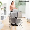 Skládací a výsuvný kovový oděvní kůň se 3 výškovými Náhled obrázku produktu 12