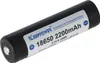 Keeppower 18650 - 2200mAh, 3,7V Li-Ion-Akku geschützt Produktbild-Vorschau 3
