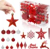 UISEBRT Set de 108 boules de Noël pour le sapin de Noël, Voir les images du produit 10