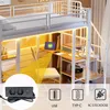 Flieks Etagenbett 90x200cm mit Schreibtisch und Produktbild-Vorschau 6