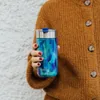 Quokka Boost, Edelstahl-Thermobecher mit Sieb Blue Paint, Produktbild-Vorschau 1