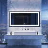Vrygle LED Badspiegel 140x70cm mit Beleuchtung, Bluetooth, Produktbild-Vorschau 9