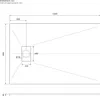 Brodzik LuxeBath 120x80cm Biały Bardzo płaski brodzik Podgląd zdjęcia produktu 7