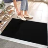 Tapis de sol en caoutchouc, lisse noir, antidérapant, doux, Voir les images du produit 9