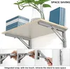 Klappkonsole, Edelstahl Klappkonsole 500mm, Produktbild-Vorschau 4