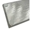 Taca dekoracyjna metalowa 44x13 cm srebrna Taca na świece Podgląd zdjęcia produktu 5
