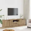 vidaXL TV-Schrank Artisan-Eiche 140 x 35 x 40 cm Produktbild-Vorschau 2