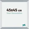 A product image for a picture frame, showing its dimensions and a tagline. Produktbild-Vorschau