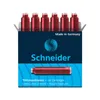 Schneider Standard-Tintenpatronen rot, Packung mit 6 Stück Produktbild-Vorschau 1