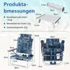 Zestaw 2 krzeseł plażowych COSTWAY ze stolikiem, lekkie Podgląd zdjęcia produktu 3