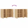 vidaXL Kredens dąb sonoma 90x34x80 cm materiał Podgląd zdjęcia produktu 9
