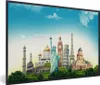 MuchoWow® MuchoWow® Gerahmtes Poster Welt - Eiffelturm - Produktbild-Vorschau 1
