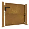 vidaXL Cancello da giardino 105x105 cm in acciaio corten Anteprima dell’immagine prodotto 7