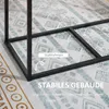 HOMCOM Jídelní stůl se 2 židlemi, jídelní set pro 3 osoby, Náhled obrázku produktu 5