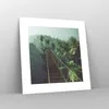 Poster - Poster ohne Rahmen - Dschungel Palme Brücke - Produktbild-Vorschau 7