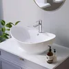AQUABATOS Aufsatzwaschbecken Waschbecken Keramik Waschtisch Produktbild-Vorschau 4