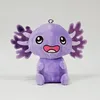 Axolotl Kuscheltier Echse Molch Figur Plüsch 18 cm Plüsch Produktbild-Vorschau 2