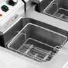 Expondo Royal Catering Elektrická dvojitá fritéza – 2 x 16 Náhled obrázku produktu 5