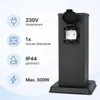 MasterLED Gartensteckdose Schwarz 20 cm Aluminium Produktbild-Vorschau 3