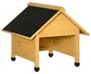 Outsunny Holzgarage für Rasenmäher Roboter Carport für Produktbild-Vorschau 1