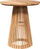 vidaXL Table de jardin à manger brune 70 x 70 x 75 cm teck Voir les images du produit 1