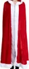A person wearing a red Santa Claus cape with white fur trim. Anteprima dell’immagine prodotto