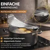 Nudelsieb Edelstahl Abgießhilfe Topf Abgießsieb Topfsieb Produktbild-Vorschau 7