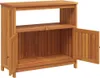 vidaXL Záhradný konzolový stôl 80x35x75 cm Masívne drevo Náhľad obrázku produktu 4