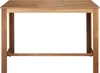 vidaXL Barový stůl z masivního dřeva akácie 150x70x105 cm Náhled obrázku produktu 3
