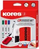 Kores Whiteboard-Marker Set, 4 Marker + Tafell”scher Podgląd zdjęcia produktu 2