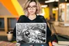 MuchoWow® Laptop Aufkleber Sticker Cover Gepardenbaby in Produktbild-Vorschau 5