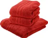 Handtuch Classic 70 x 140 cm rot, 100% Baumwolle Produktbild-Vorschau 3